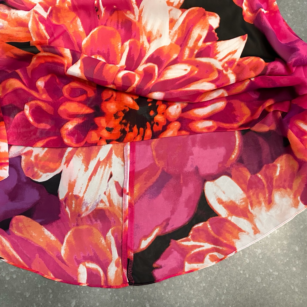 Kensie High Low Floral Dress - Picture 6 of 13